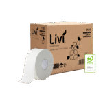 Livi Essentials Jumbo Toilet Tissue 1 Ply 600m 1101