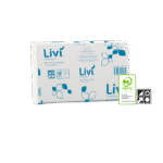 Livi Essentials Multifold Hand Towel 1 Ply 200 Sheets 1402