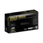 ULTRA FRESH Black Nitro Nitrile Disposable Gloves (Black)