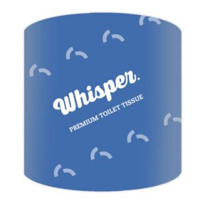 Whisper Premium Toilet Tissue 2 Ply 400 Sheets (3644)