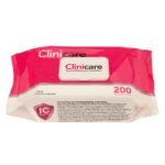 Clinicare Neutral Detergent Towelettes – 200 Wipes