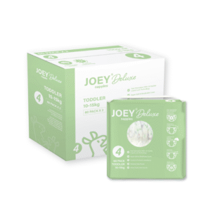 Joeys Deluxe Nappies Toddler (Size 4) 120's 10-15kg