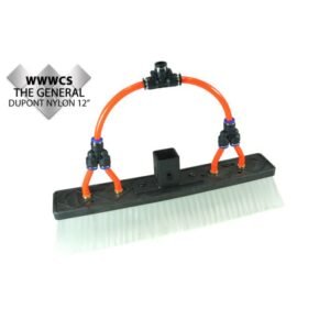 Aero 'The General' 10" DuPont Nylon Brush w/ 4 x Pencil Jets