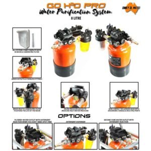 GO H2O PRO 8 Litre Portable De-ionisation System