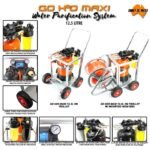 GO H2O MAXI 12.5 Litre Portable De-ionisation System on Trolley