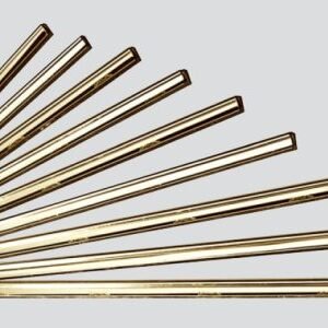 Ettore Brass Channel + Rubber 12" (30cm)