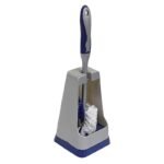 Deluxe Toilet Tidy and Rim Brush Set