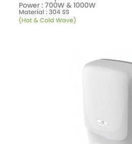 Dolphy Plaza Air Jet Hand Dryer