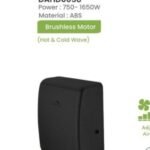 Dolphy Hi-Speed Jet Hand Dryer - Black