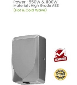 Dolphy Air Jet Hand Dryer Compact