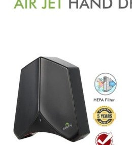Dolphy Air Jet Hand Dryer ADGE - Black