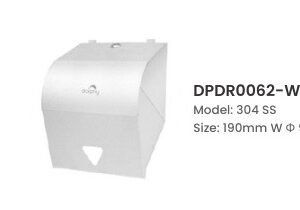 Dolphy 304 SS Roll Towel Dispenser - White