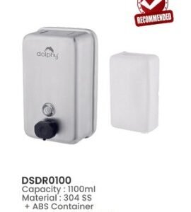 Dolphy Heavy Duty Manual Soap Dispenser 1000ml