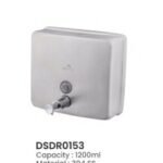 Dolphy Heavy Duty Manual Soap Dispenser 1000ml - 304 SS