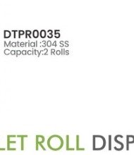 Dolphy 304 SS Toilet Roll Holder - 3 Rolls
