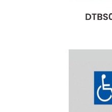 Dolphy Braille Sign - Unisex Toilet Silver