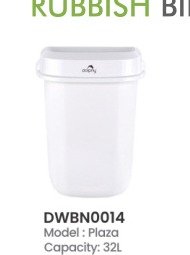 Dolphy Plaza Rubbish Bin 32L