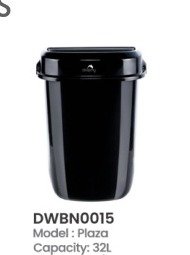 Dolphy Plaza Rubbish Bin 32L