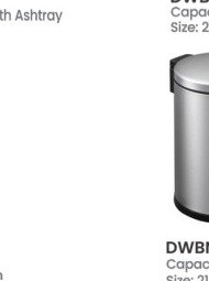 Dolphy Stainless Steel Bin 6L