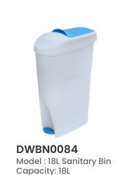 Dolphy 18L Sanitary Bin