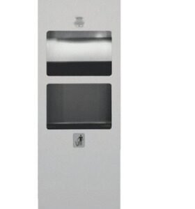 Dolphy 3-in-1 Recessed Stainless Steel Combined Cabinet