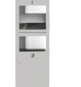 Dolphy 3-in-1 Recessed Stainless Steel Combined Cabinet